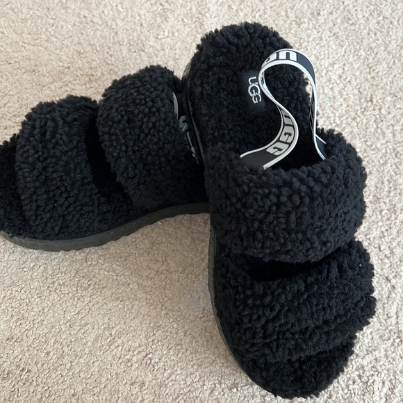 UGG® Oh Fluffita Slingback Slippers - Picture 7 of 9